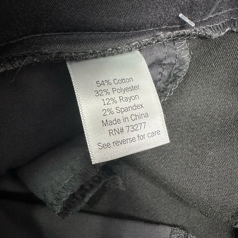 Croft & Barrow NWT Straight Leg The Effortless Stretch Pull On Pant Size 8 NEW